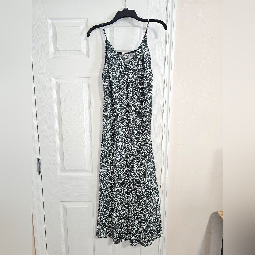 Floral Print Spaghetti Strap Dress